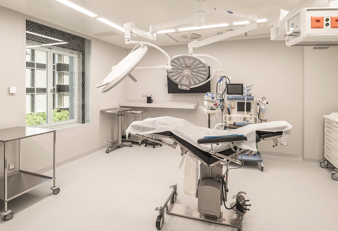 Operationssaal in der Clinic Selnau
